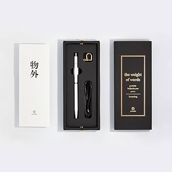 【未使用】Y-studio/ワイスタジオ ポータブルボールペン ゲルインク Amazon | Y-studio/ワイスタジオ ポータブルボールペン